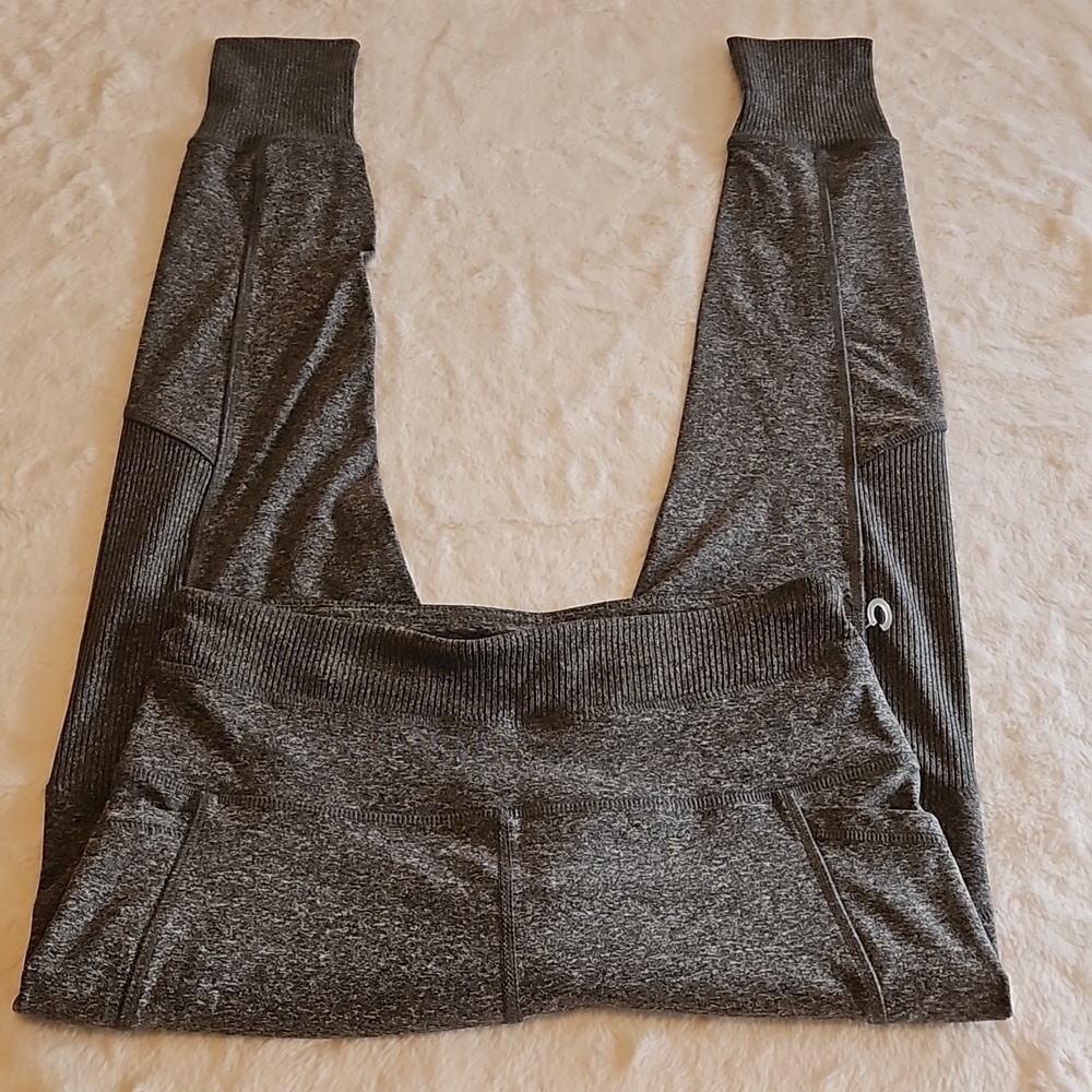 RBX Gray Leggings Small Drawstring Pockets - Picture 6 of 16
